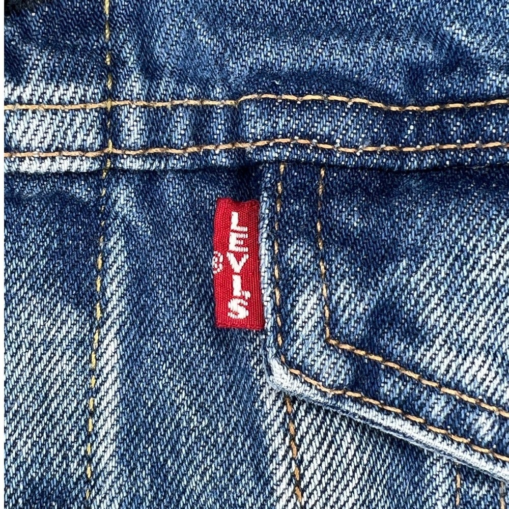 Levi's Premium Custom Tie Dye Denim Trucker Type III Jacket Men's M - Picture 7 of 8